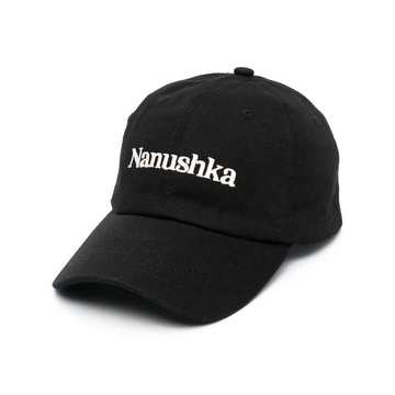 logo-print cap