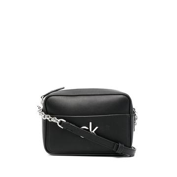 logo-plaque crossbody bag