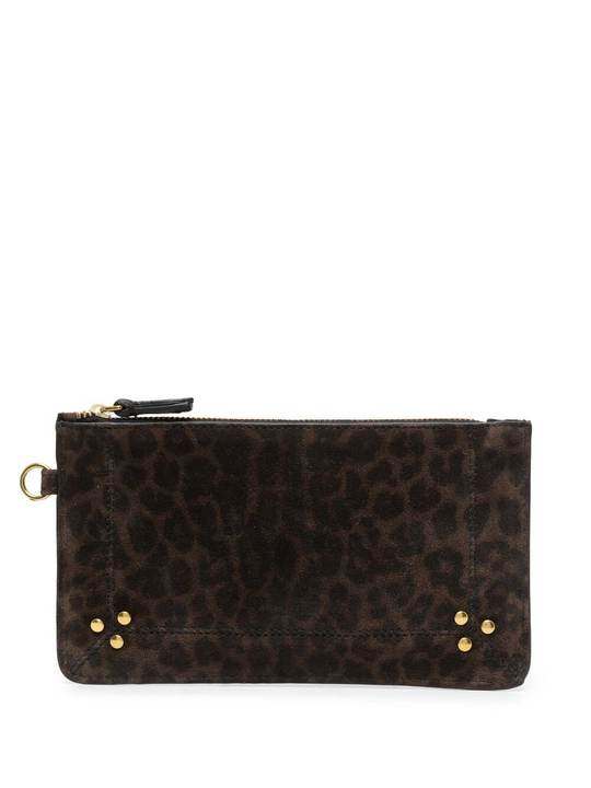 Julien leopard suede wallet展示图