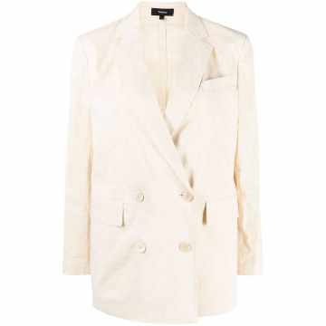 Piazza linen-blend jacket