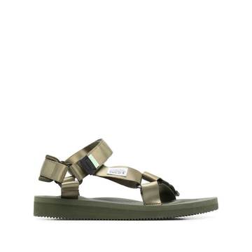 touch-strap flat sandals