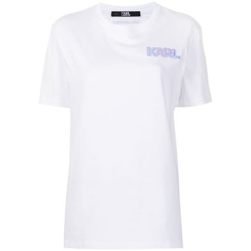 logo-patch cotton T-Shirt