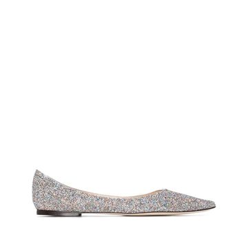 glitter Love ballerina shoes