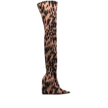 Danielle 95mm thigh-high boots
