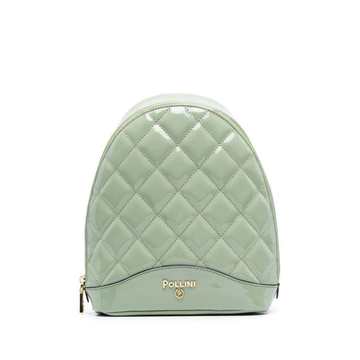 quilted-effect backpack