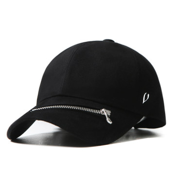 BLACK LINE拉链黑色棒球帽