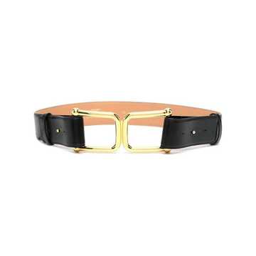 logo buckle belt