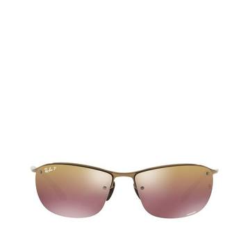 Rectangular Mirrored Lense Sunglasses