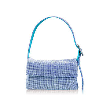 Vitty Mignon Crystal-Embellished Shoulder Bag