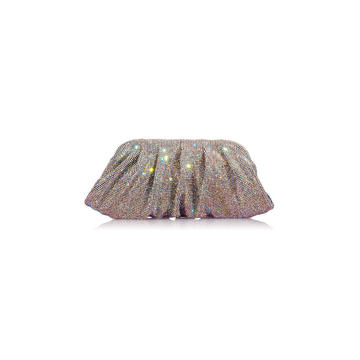 Venus La Grande Crystal-Embellished Clutch