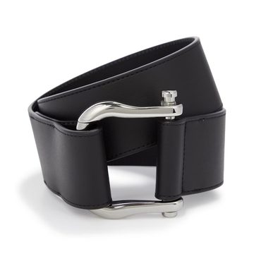 Saddle leather belt