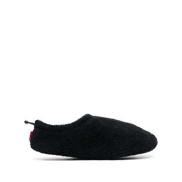 faux-shearling slippers