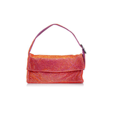 Vitty Grande Crystal-Embellished Shoulder Bag