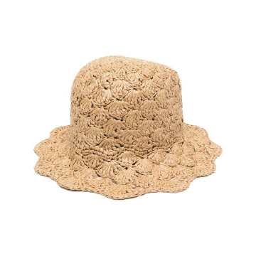 woven straw hat