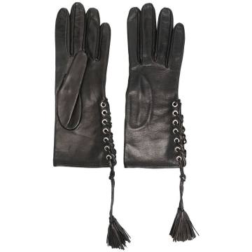 short tassel gloves
