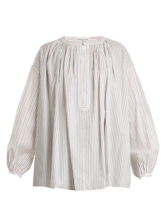 Striped cotton shirt展示图