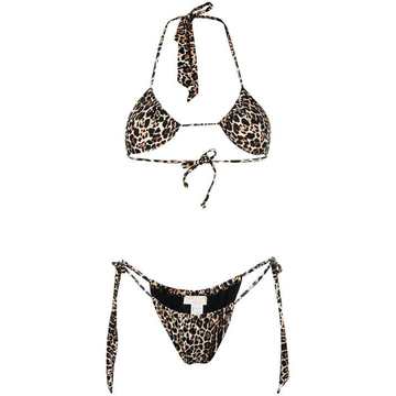 Miriam leopard-print bikini set