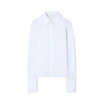 Classic Cotton-Poplin Button-Down Shirt