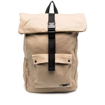 flap-pocket backpack