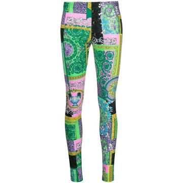 Barocco-print leggings