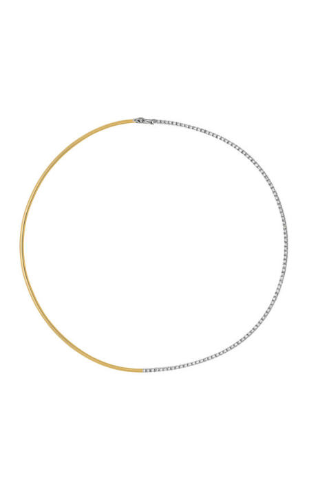 18K Yellow & White Gold Necklace展示图