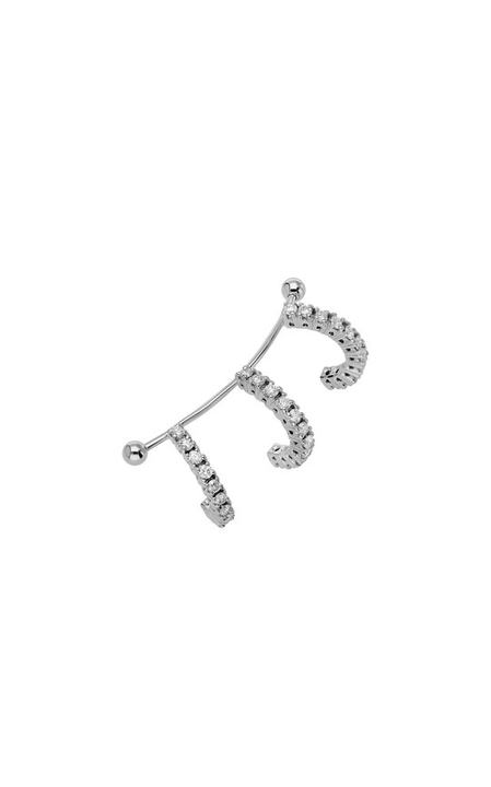 18K White Gold 1987 Cuff Earring展示图