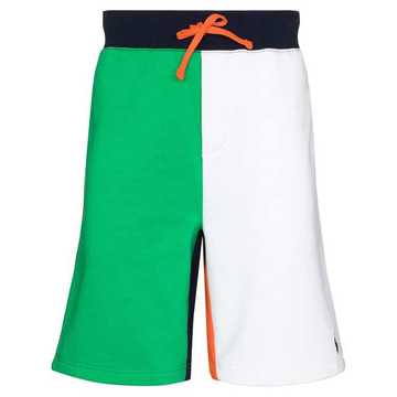 colour-block track shorts