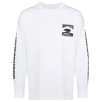 logo print long-sleeve T-shirt