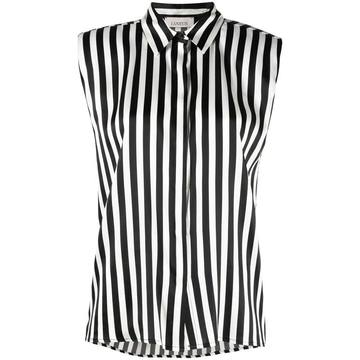 striped sleeveless shirt