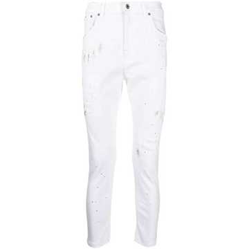 low-rise skinny jeans