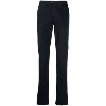 slim-cut chino trousers