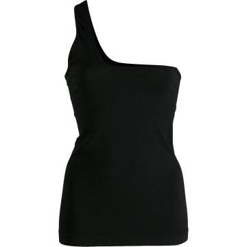 cut-out one-shoulder tank top