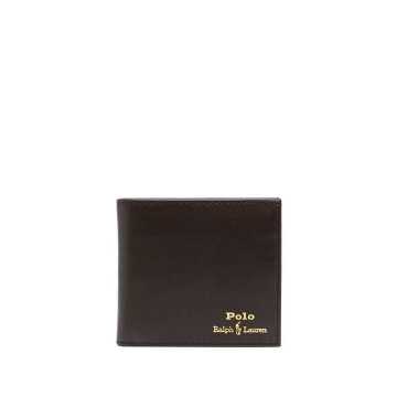 logo-print wallet