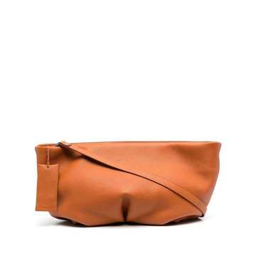 pebble leather shoulder bag