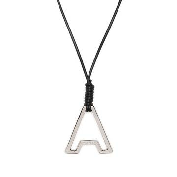 A-pendant necklace