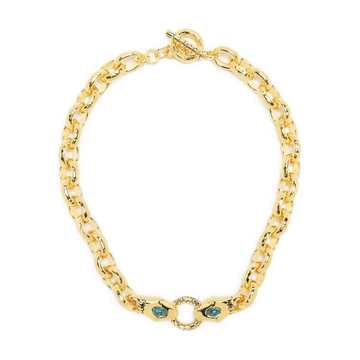 Tao chain-link necklace