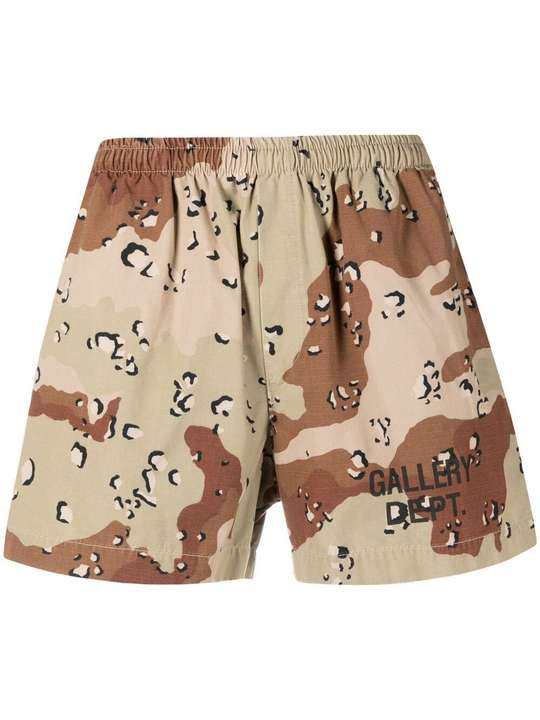 camouflage-print track shorts展示图
