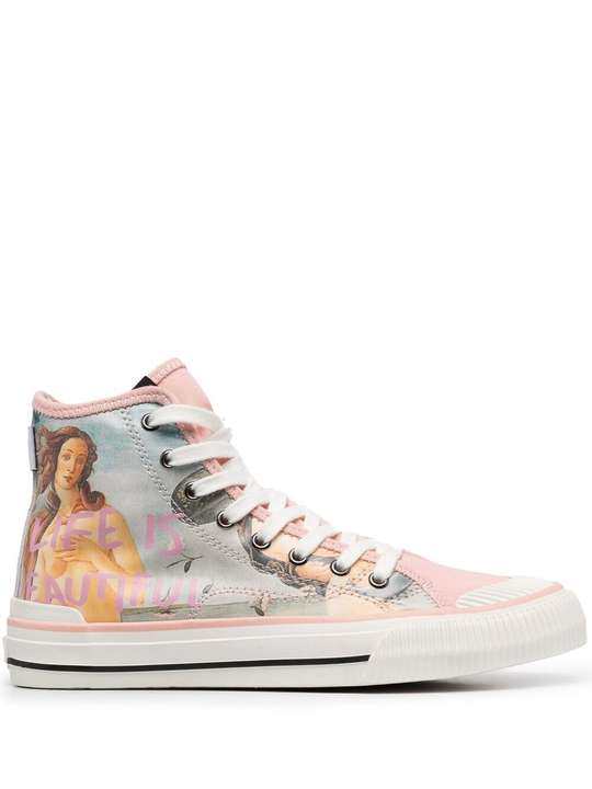 The Birth of Venus-print sneakers展示图