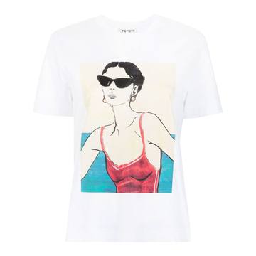 graphic-print cotton T-shirt