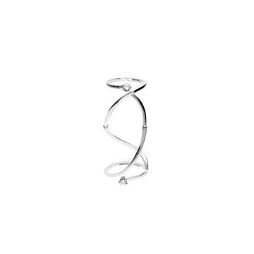 18K White Gold Handroid Ring