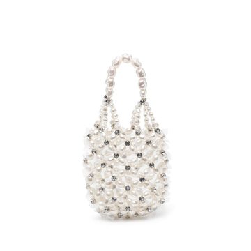 crystal-embellished mini bag