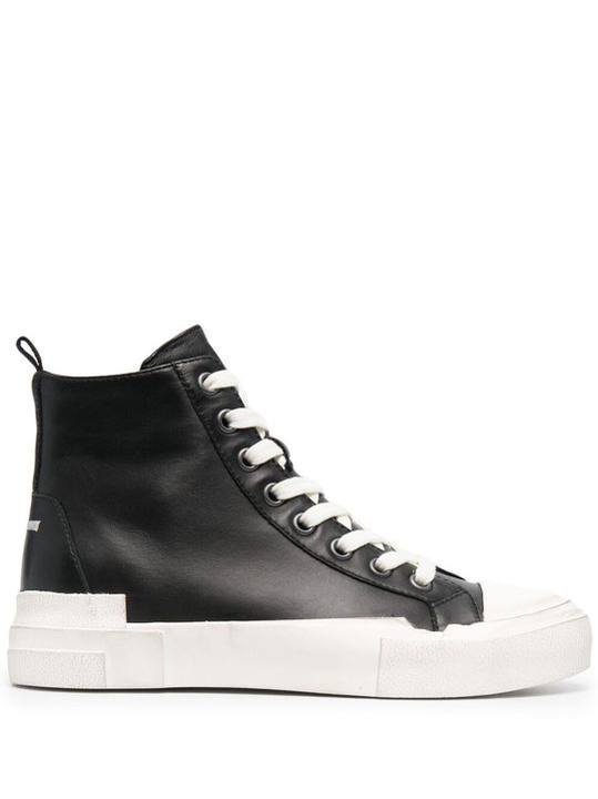 Ghibly high-top leather sneakers展示图