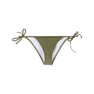 logo-print bikini bottoms