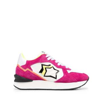 star-patch sneakers