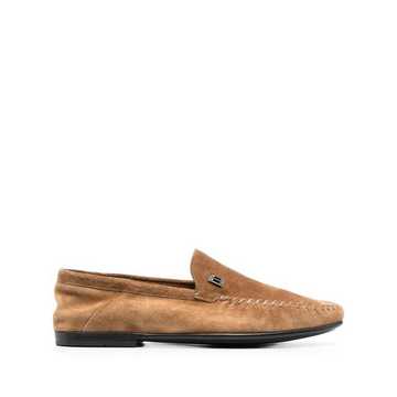 Christian leather loafers