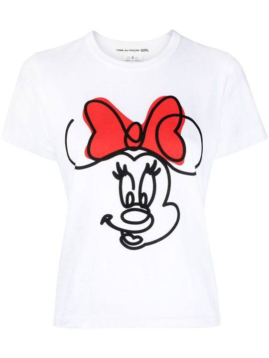 Minnie Mouse print T-shirt展示图