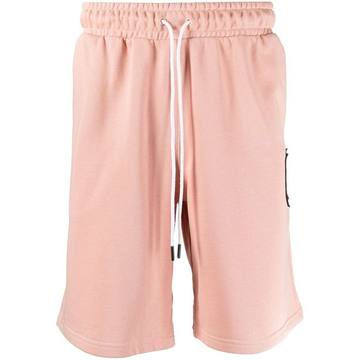 drawstring-waist shorts