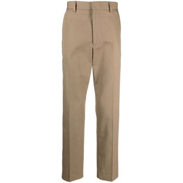 tailored cotton trousers