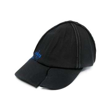 Crack embroidered logo cap