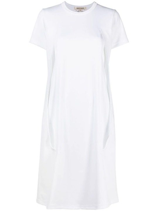 inverted pleat T-shirt dress展示图